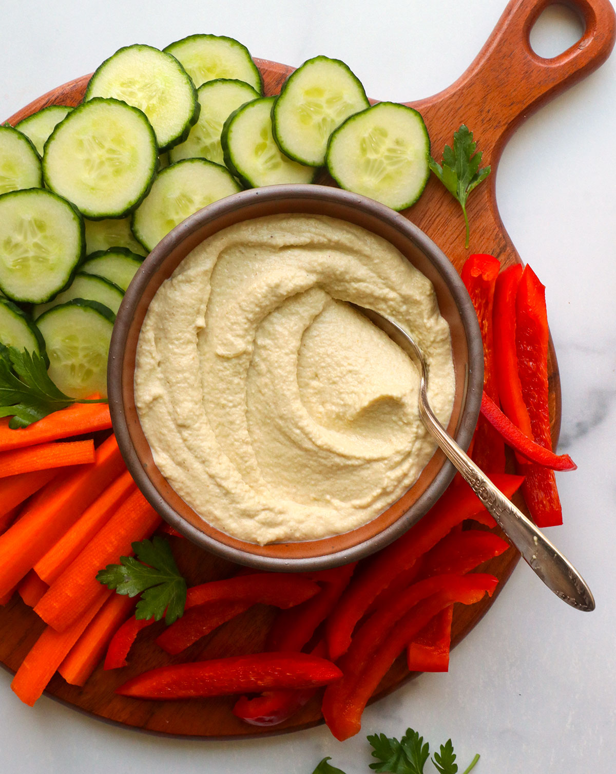 Bean-Free Raw Sun Dried Tomato Hummus: Nut-Free & Delicious